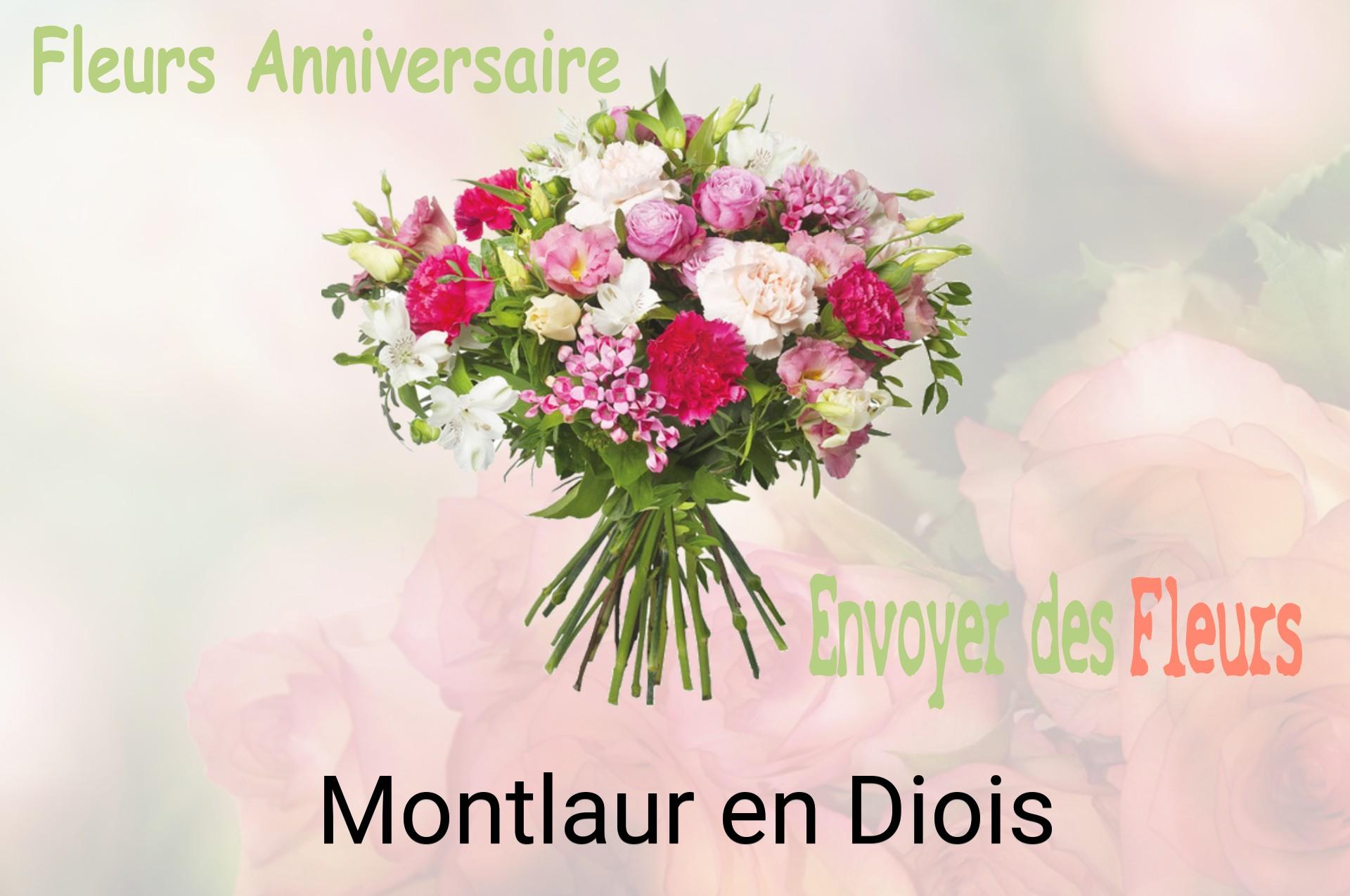 Bouquet de fleurs d’anniversaire livré à Montlaur-en-Diois