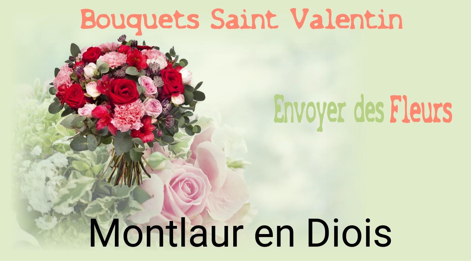 Roses de Saint-Valentin livrées à Montlaur-en-Diois